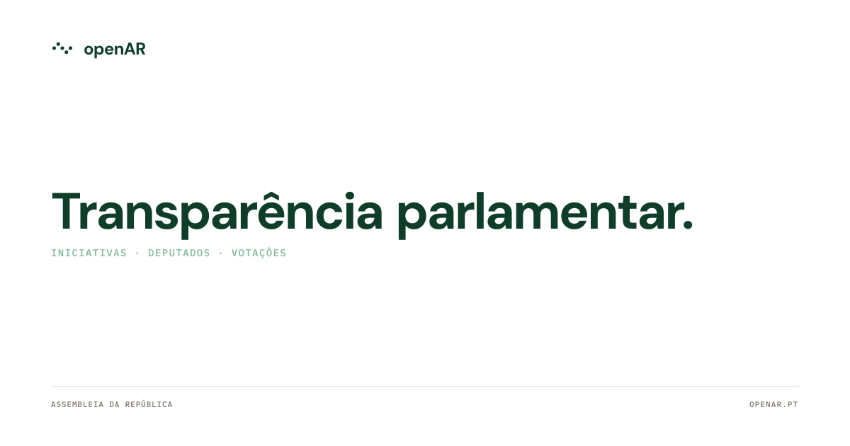 openAR — Dados parlamentares abertos
